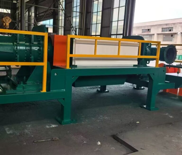 How Does An Industrial Metal Shredder Machine Work