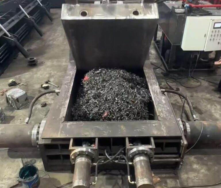 How A Horizontal Metal Baler Works